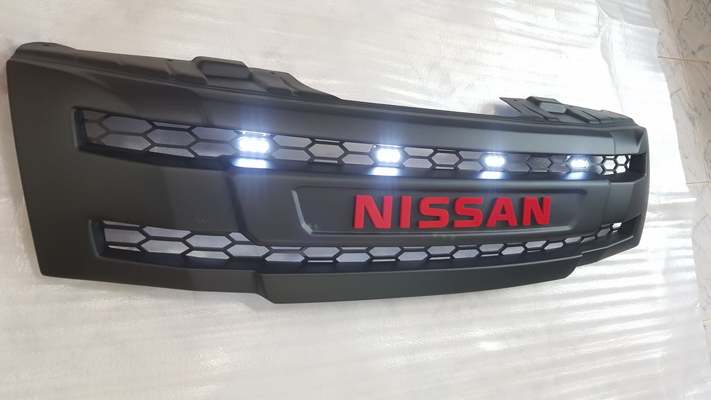 NISSAN FRONTIER 2005-2008 GRILL RED NISSAN