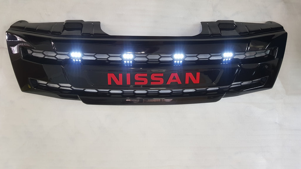 NISSAN FRONTIER 2005-2008 GRILL RED NISSAN