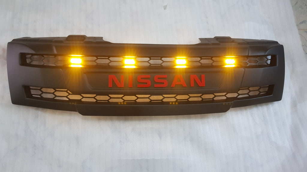 NISSAN FRONTIER 2005-2008 GRILL RED NISSAN