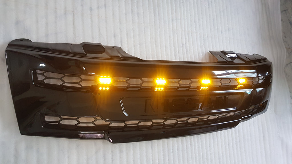 NISSAN FRONTIER 2005-2008 GRILL BLACK NISSAN