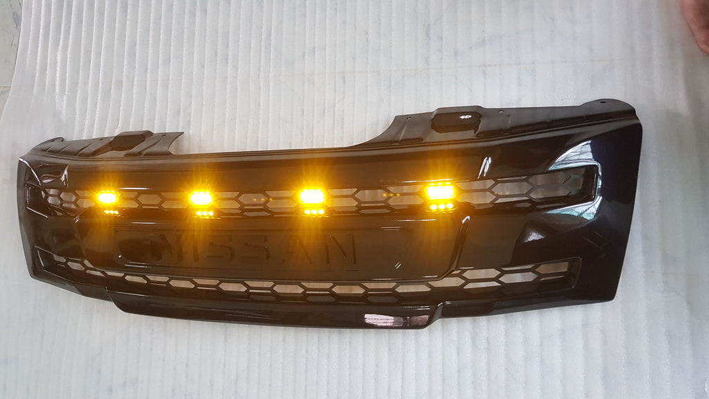 NISSAN FRONTIER 2005-2008 GRILL BLACK NISSAN