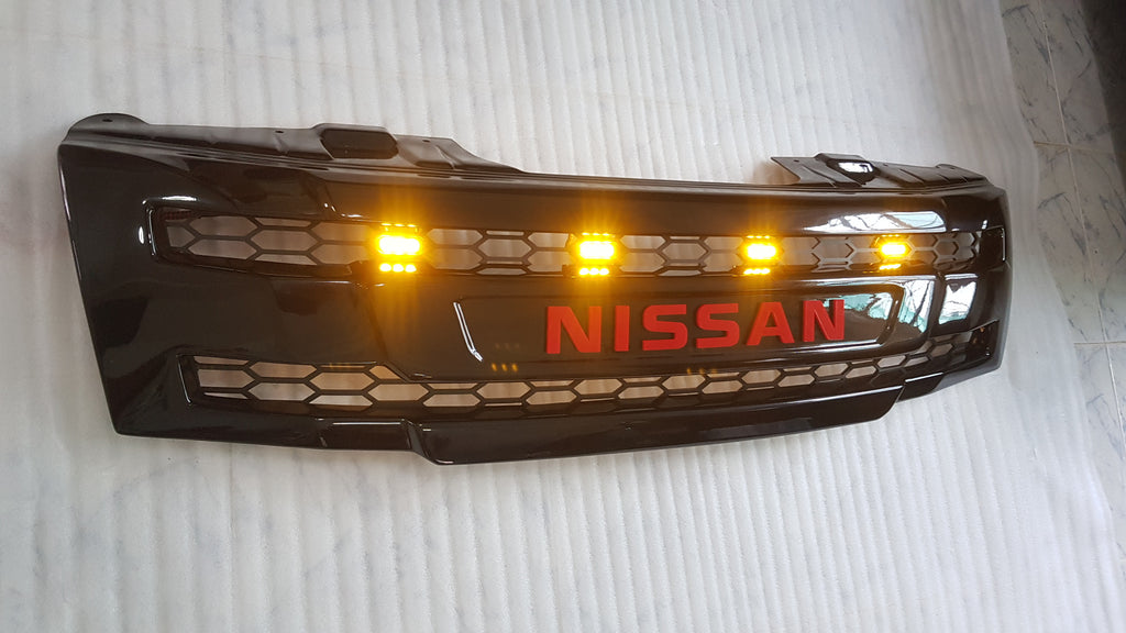 NISSAN FRONTIER 2005-2008 GRILL RED NISSAN