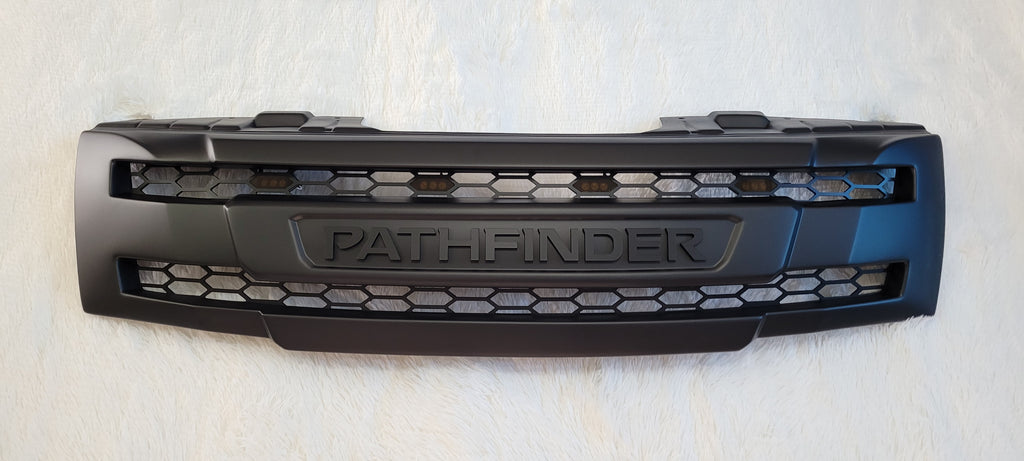 NISSAN PATHFINDER 2005-2008 GRILL MATT / GLOSS BLACK