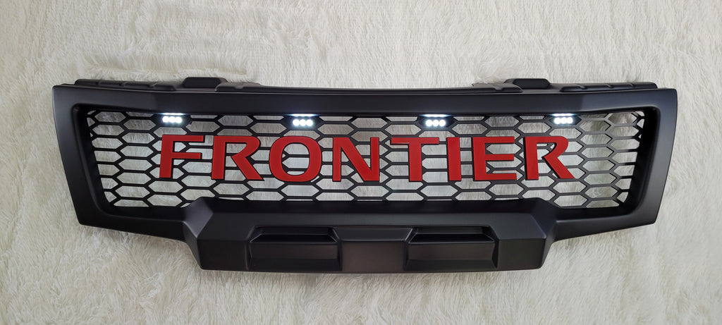 SALE NISSAN FRONTIER 2009-2021 GRILL Red Frontier Version