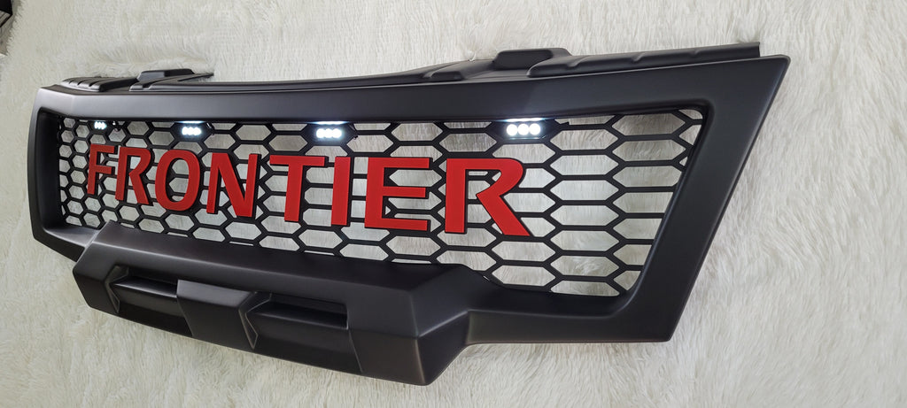 SALE NISSAN FRONTIER 2009-2021 GRILL Red Frontier Version