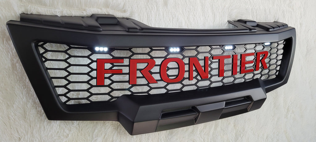 SALE NISSAN FRONTIER 2009-2021 GRILL Red Frontier Version