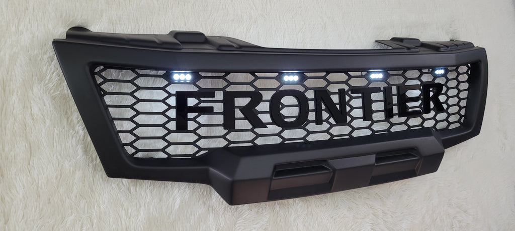 NISSAN FRONTIER 2009-2021 GRILL Black Frontier Version