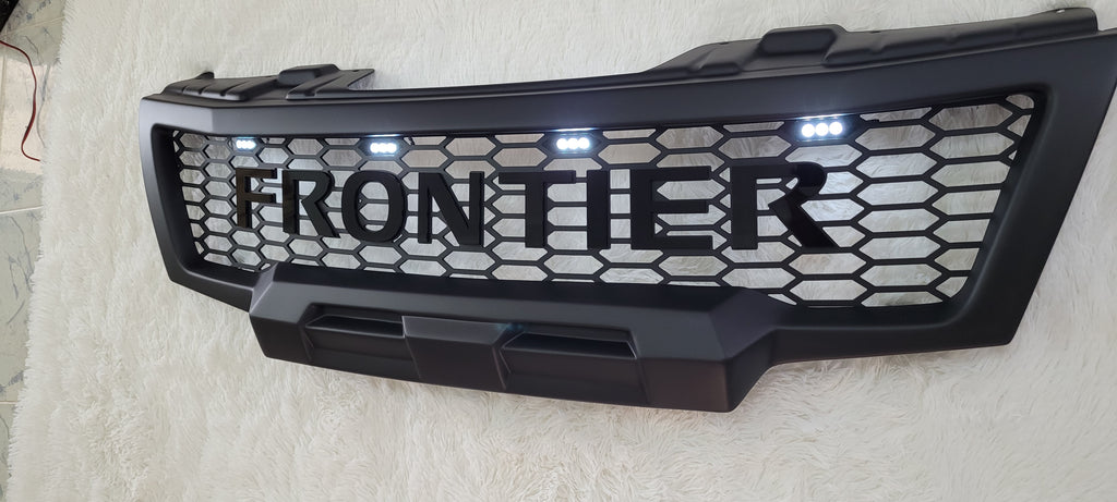 NISSAN FRONTIER 2009-2021 GRILL Black Frontier Version