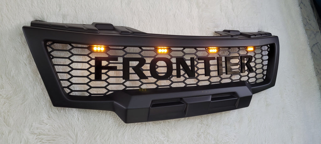 NISSAN FRONTIER 2009-2021 GRILL Black Frontier Version