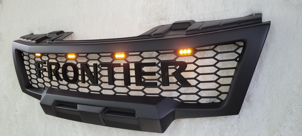 NISSAN FRONTIER 2009-2021 GRILL Black Frontier Version