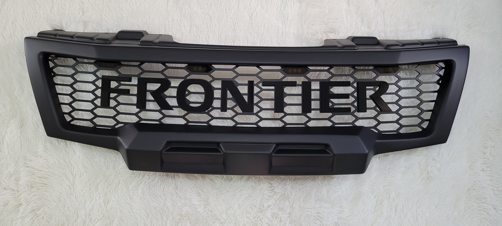 NISSAN FRONTIER 2009-2021 GRILL Black Frontier Version