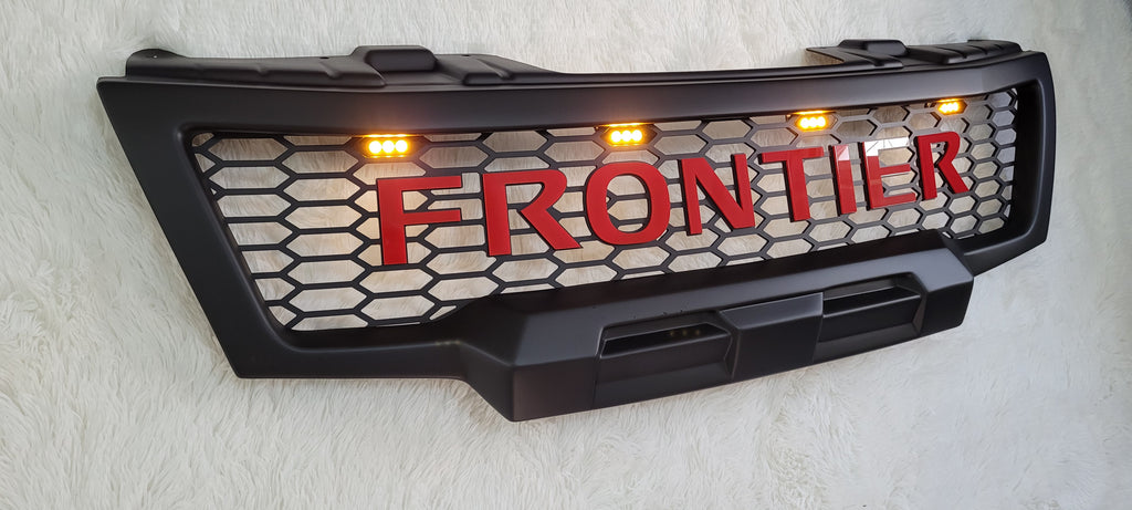 SALE NISSAN FRONTIER 2009-2021 GRILL Red Frontier Version