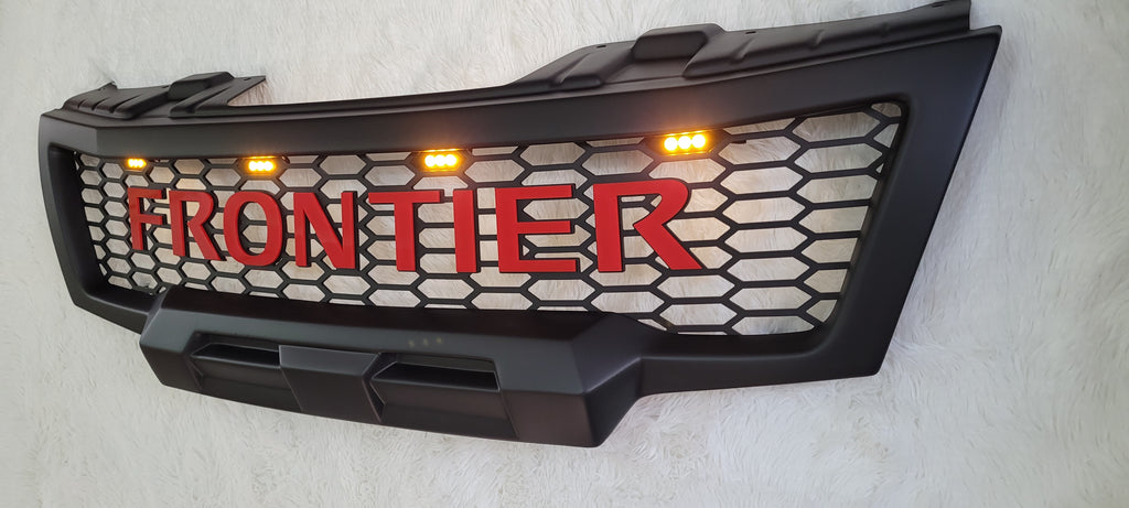 SALE NISSAN FRONTIER 2009-2021 GRILL Red Frontier Version