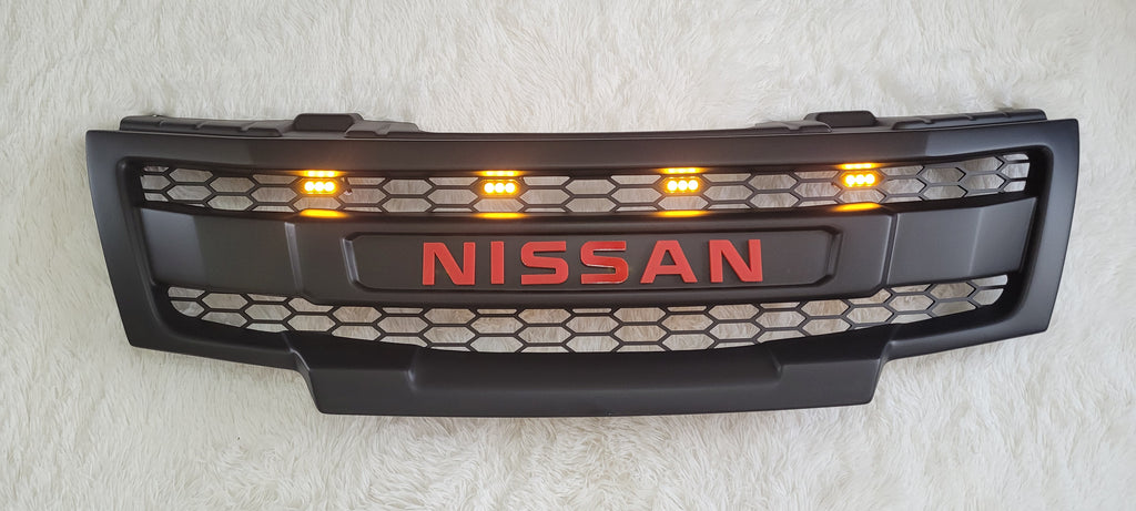SALE !  NISSAN FRONTIER 2009-2021 GRILL Red Nissan Version