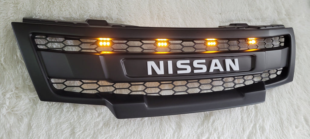 NISSAN FRONTIER 2009-2021 GRILL White Nissan Version