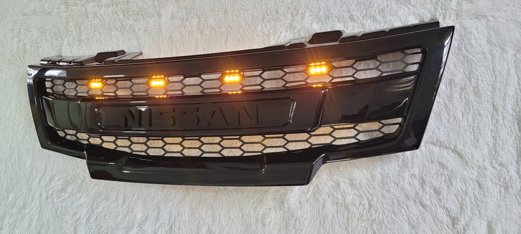 NISSAN FRONTIER 2009-2021 GRILL Black Nissan Version