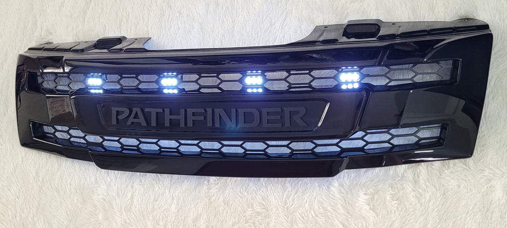 NISSAN PATHFINDER 2005-2008 GRILL MATT / GLOSS BLACK