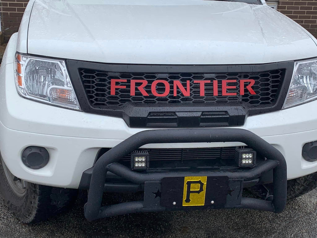 SALE NISSAN FRONTIER 2009-2021 GRILL Red Frontier Version