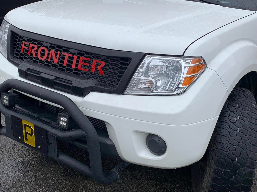 SALE NISSAN FRONTIER 2009-2021 GRILL Red Frontier Version