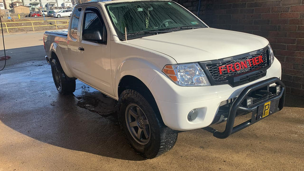 SALE NISSAN FRONTIER 2009-2021 GRILL Red Frontier Version