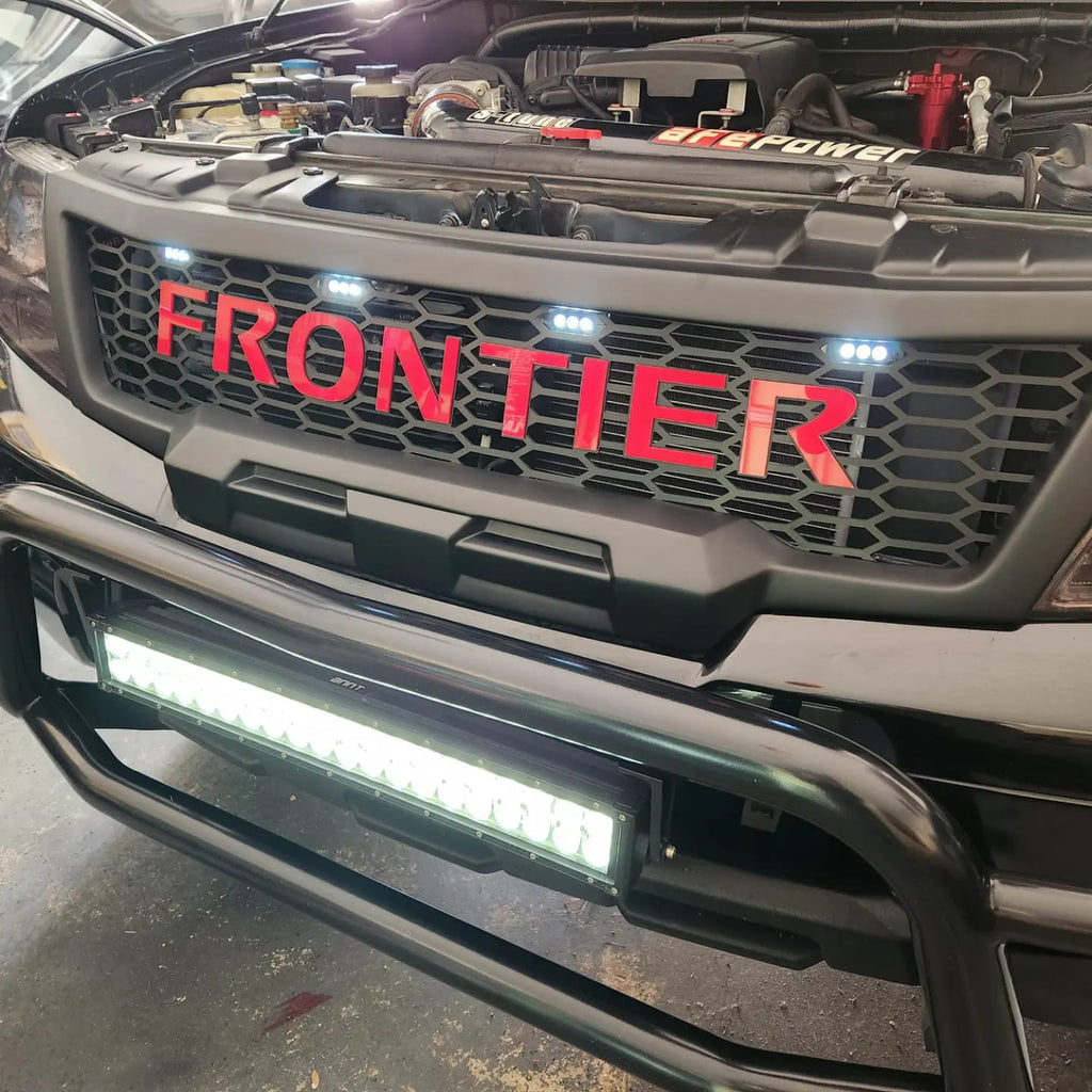 SALE NISSAN FRONTIER 2009-2021 GRILL Red Frontier Version