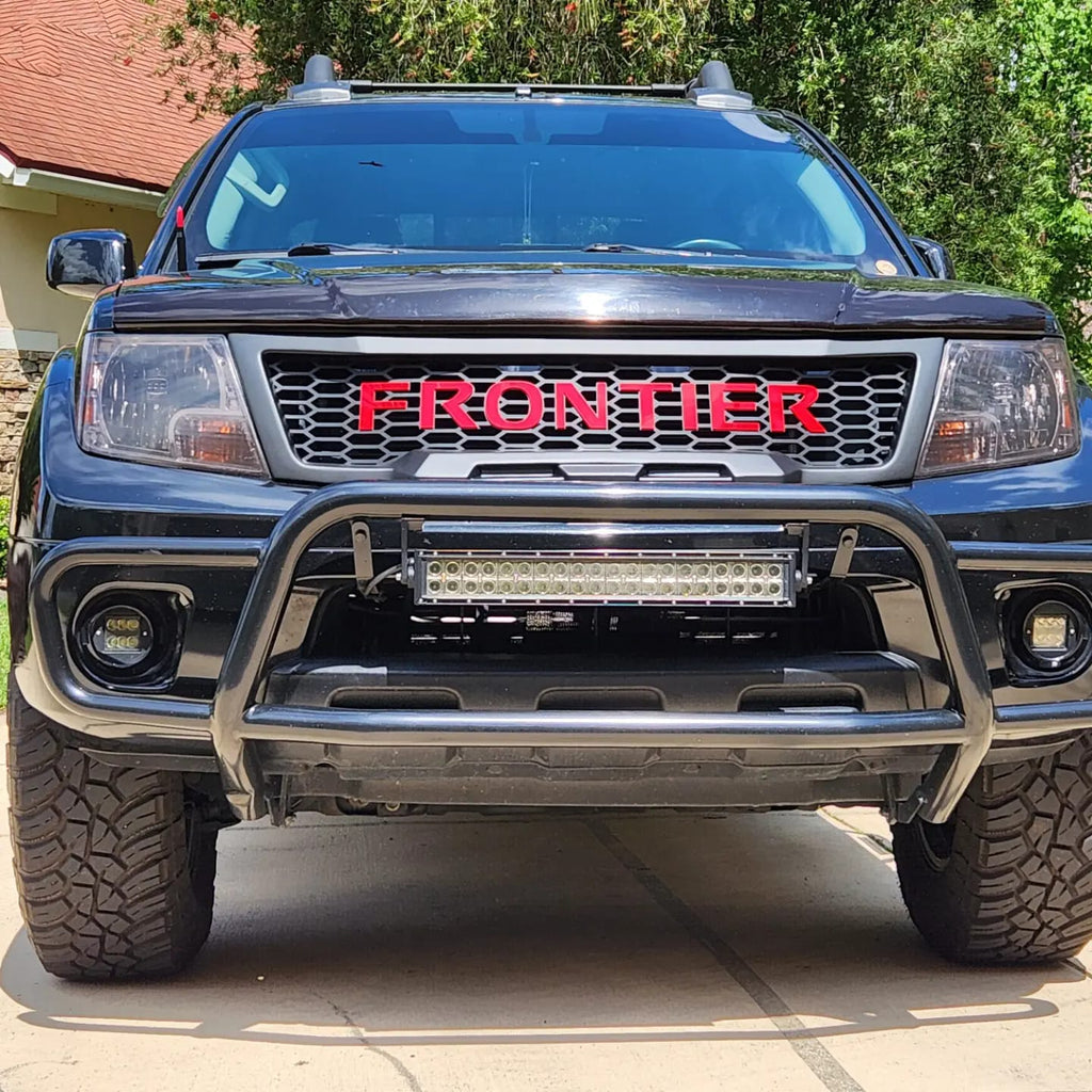 SALE NISSAN FRONTIER 2009-2021 GRILL Red Frontier Version