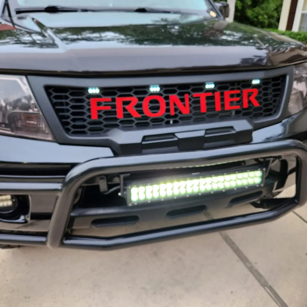 SALE NISSAN FRONTIER 2009-2021 GRILL Red Frontier Version