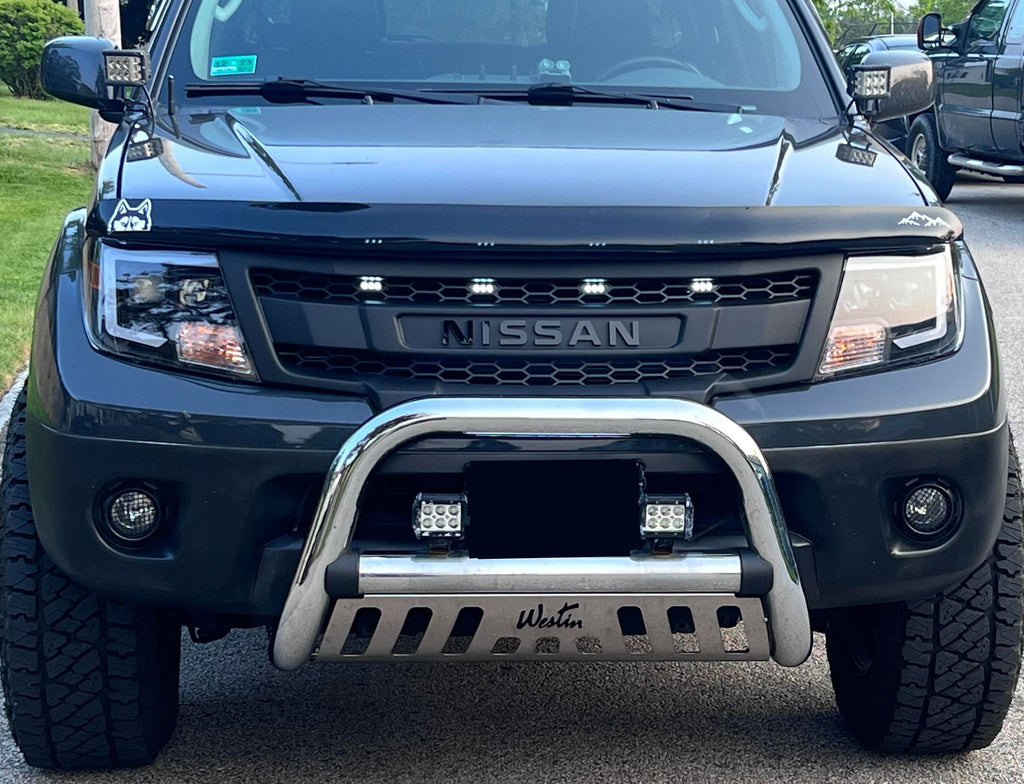 NISSAN FRONTIER 2009-2021 GRILL Black Nissan Version