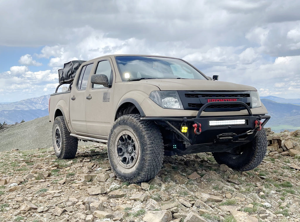 NISSAN FRONTIER 2005-2008 GRILL RED FRONTIER