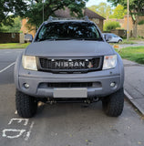 NISSAN FRONTIER 2005-2008 GRILL BLACK NISSAN V2