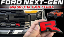 Load image into Gallery viewer, FORD RAPTOR &quot; R &quot; LOGO FOR GRILL NEXT GEN 2023-2024